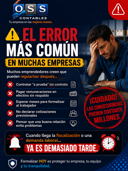 ¿Tienes trabajadores sin contrato?